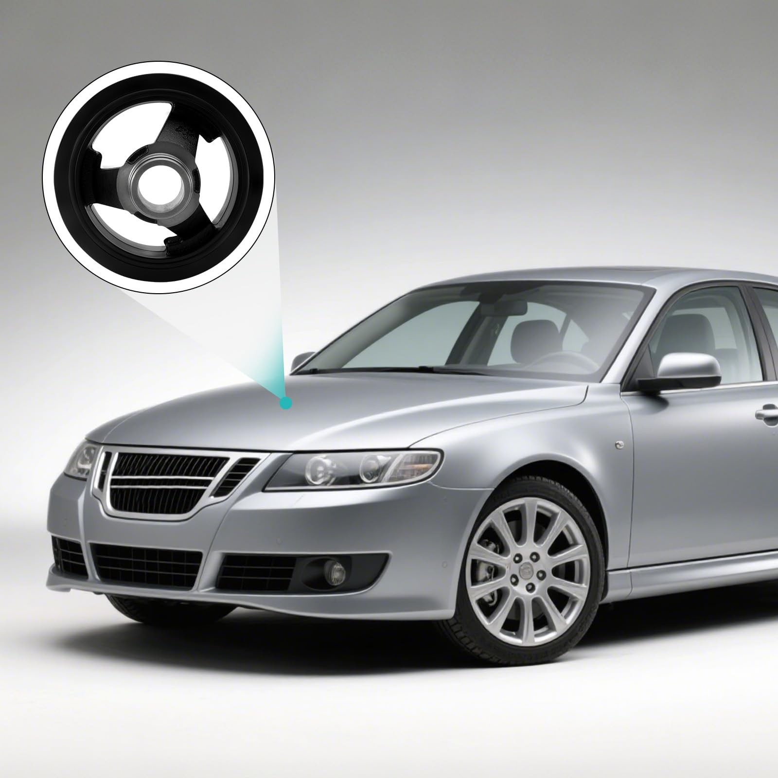 594-209 19300488 Harmonic Balancer Crankshaft Pulley For Bucik Rainier,For Ch... thumbnail 6