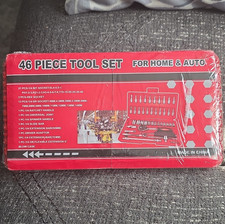 46-Piece Mixed Tool Set w/ Blow Mold Case, So...