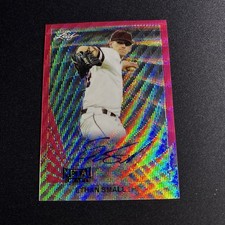 2019 Leaf Metal Draft 1990 Throwback Pink /10 Ethan Small #LT-ES1 Auto