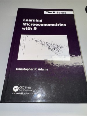 Learning Microeconometrics With R, Christopher P. Adams, HARDCOVER BRAND NEW