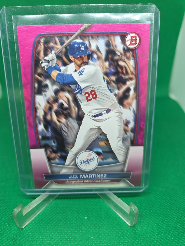 Lot of 10 Serial Numbered Baseball & Football Cards - Names in Description