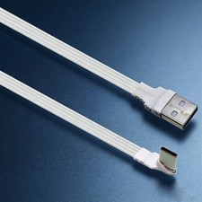 Thin USB 2.0 To Type C Cable Flexible TPE Wire 30-300cm For Gaming Devices