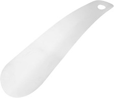 Ergonomic Long Handled Metal Shoe Horn for Seniors and Adults