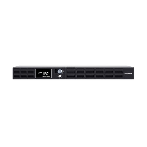 CyberPower Office Rackmount LCD Series 500VA UPS 6-Outlets Black OR500LCDRM1U - 第 1/6 張圖片