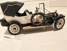 1912 Packard Victoria 1:24 Franklin Mint Precision Model w/ Tag 1991