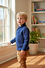 Jumping Beans Boy's Sweater Fall Winter Navy Blue - Sizes 4T 5T