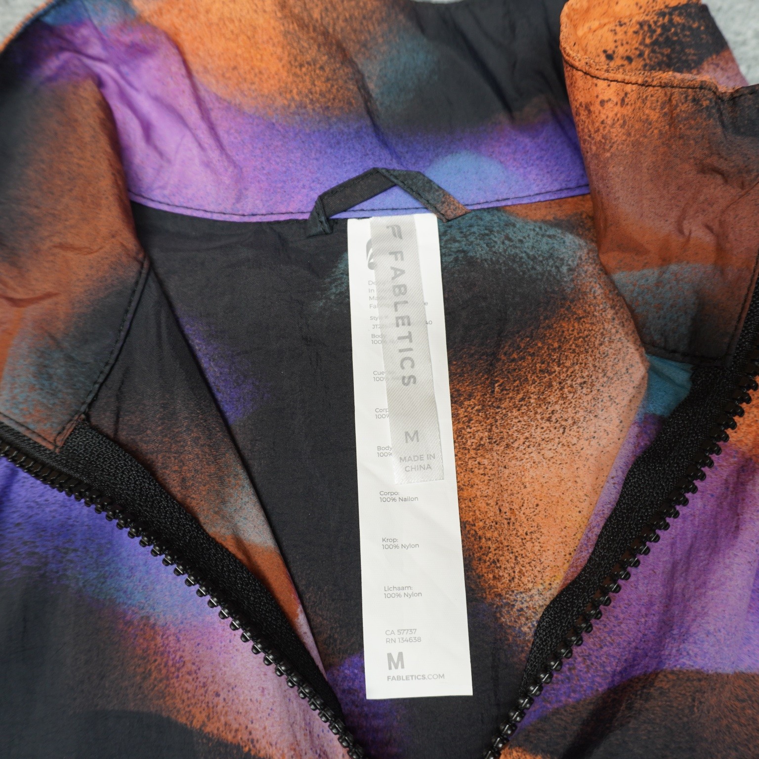 Fabletics Women's Activewear Jacket Medium Multic… - image 2