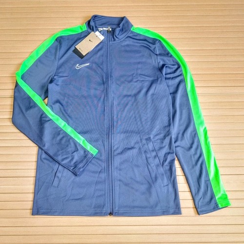 Nike Dri Fit Tracksuit Medium M Mens Sports Academy Global Football Slim Blue - Picture 2 of 16