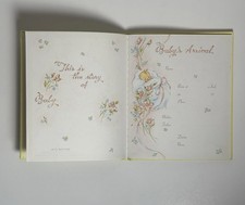 Vintage Sanitoy  Baby  s Story  Record Book Lifetime Keepsake New 1973 Edition