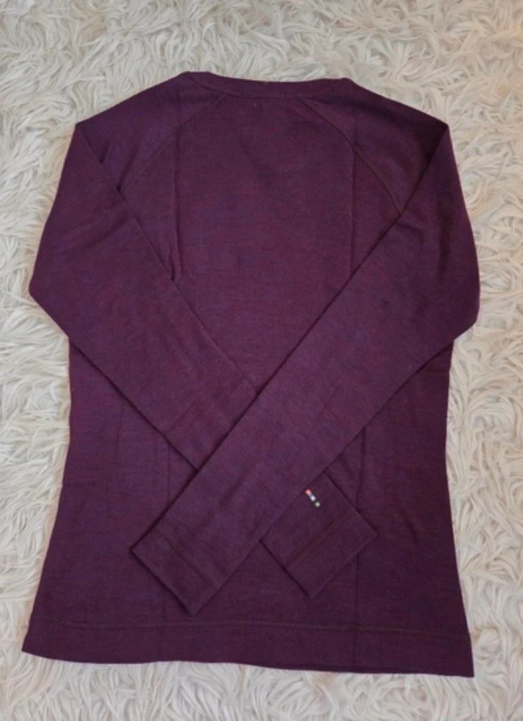 Smartwool Classic Thermal 100% Wool Base Layer For Women Size M, Purple Iris