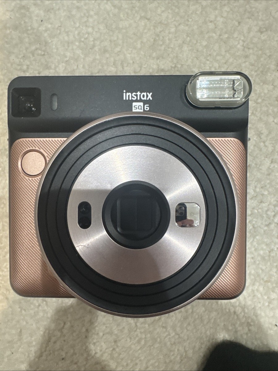 富士フイルムFUJIFILM チェキ SQUARE SQ6 ゴールド 富士フイルム