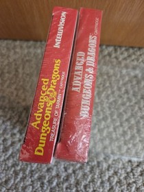 Vintage NOS Sealed Intellivision AD&D games Treasure of Tarmin & Cloudy Mountain