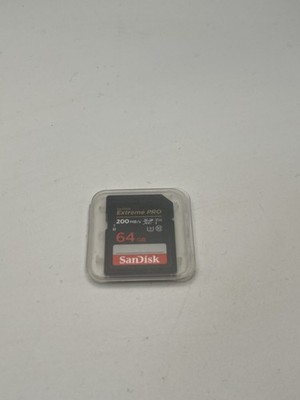 SanDisk Extreme PRO 64GB UHS-I U3 SDXC 200MB/s 4K UHD Video Memory Card
