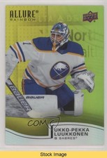 2021 Upper Deck Allure Rainbow Yellow Green Ukko-Pekka Luukkonen #R-24 READ 0mf0