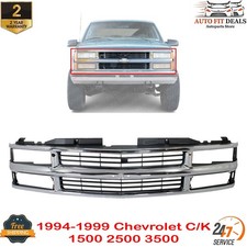 Grille For 1994-1999 Chevrolet Ck 1500 2500 3500 Pickup Suburban Tahoe Chrome Grille For 1994-1999 Chevrolet Ck 1500 2500 3500 Pickup Suburban Tahoe Chrome