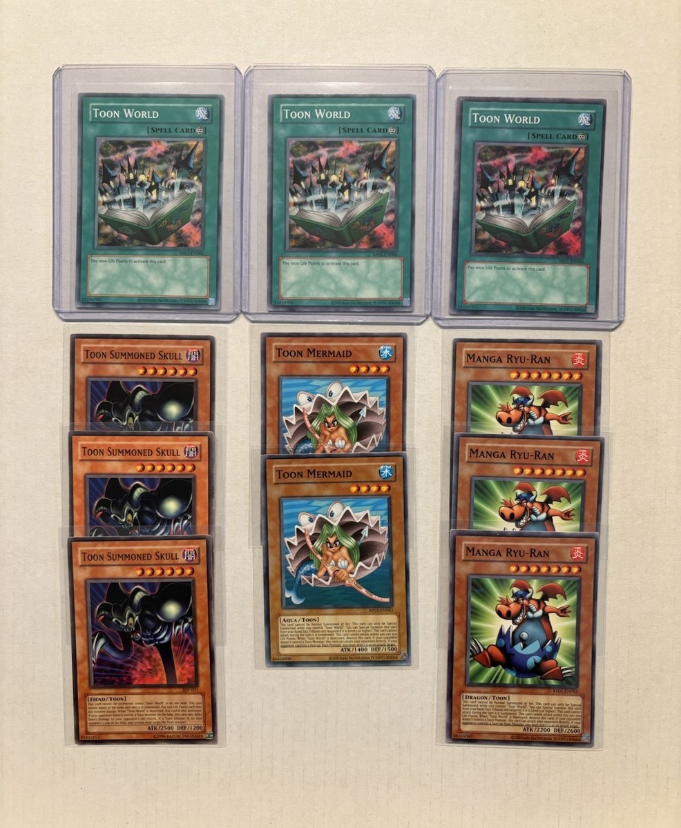 Yugioh! | Toon World Deck Bundle Summoned Skull Mermaid + FREE HOLO Yugioh! | Toon World Deck Bundle Summoned Skull Mermaid + FREE HOLO
