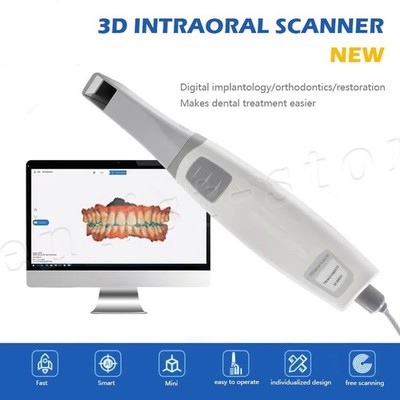 Dental Intra-oral 3D Scanner - oral scanner 3 with Scanning Software SW Tips Set