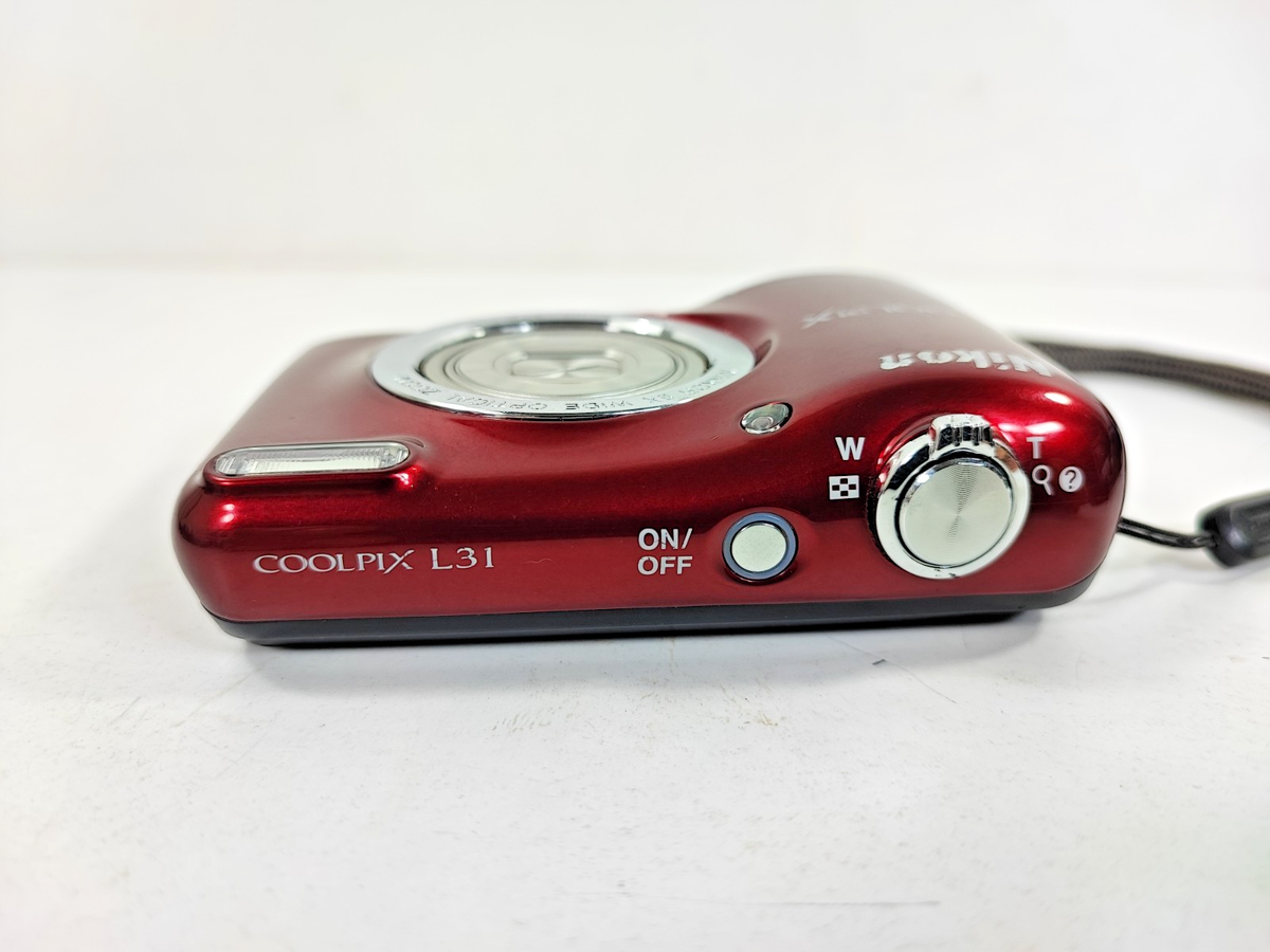Nikon Coolpix L31 16.1MP Digital Camera Red | eBay