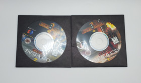 SUPREME WARRIOR Sega CD 2 Discs w/ Box + Manual