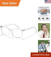 Sleek Polycarbonate Blue Light Glasses - Unisex, Impact-Resistant  Comfortable