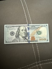 $100 dollar bill *star note* Series 2009A Cool Number PF 22660799*Good Condition