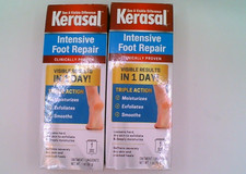 Kerasal Intensive Foot Repair, Skin Healing Ointment for Cracked Heels *Lot of 2