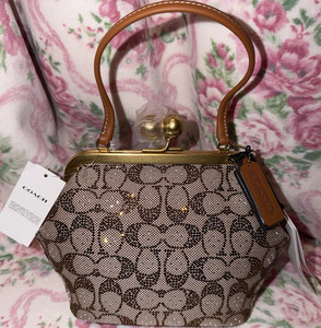 Coach Kisslock Handbag | eBay