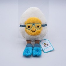 Jellycat Amuseable Boiled Egg Scuba Soft Toy Brand New With Tags With Dust Bags