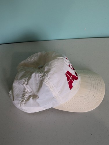 Vintage Abb Red & White Snapback Trucker Hat Made IN USA - Picture 6 of 10