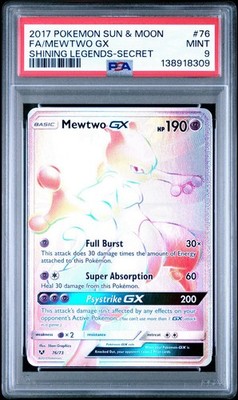 Mewtwo GX (Secret) 76/73 Shining Legends Holo for sale online | eBay