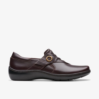 Cora Aubrie Dark Brown Lea
