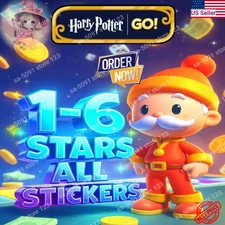 All Types Of New Harry Potter Album 1/2/3/4/5/6 Stars Monopoly Go Stickers