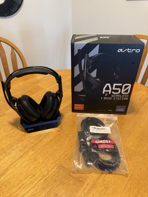 Astro Gaming A50 4th Gen Wireless Headset PS5 PS4 PC With Replacement Ear Pads