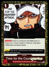 Time for the Counterattack OP14-018 Foil NM One Piece