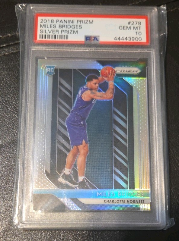 2018-19 Panini Prizm - Miles Bridges #278 Silver Prizm (RC)
