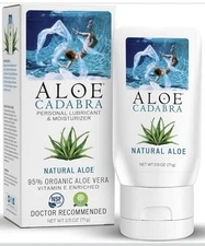 Natural Organic Aloe Lube – Water-Based Personal Lubricant & Vaginal Moisturizer