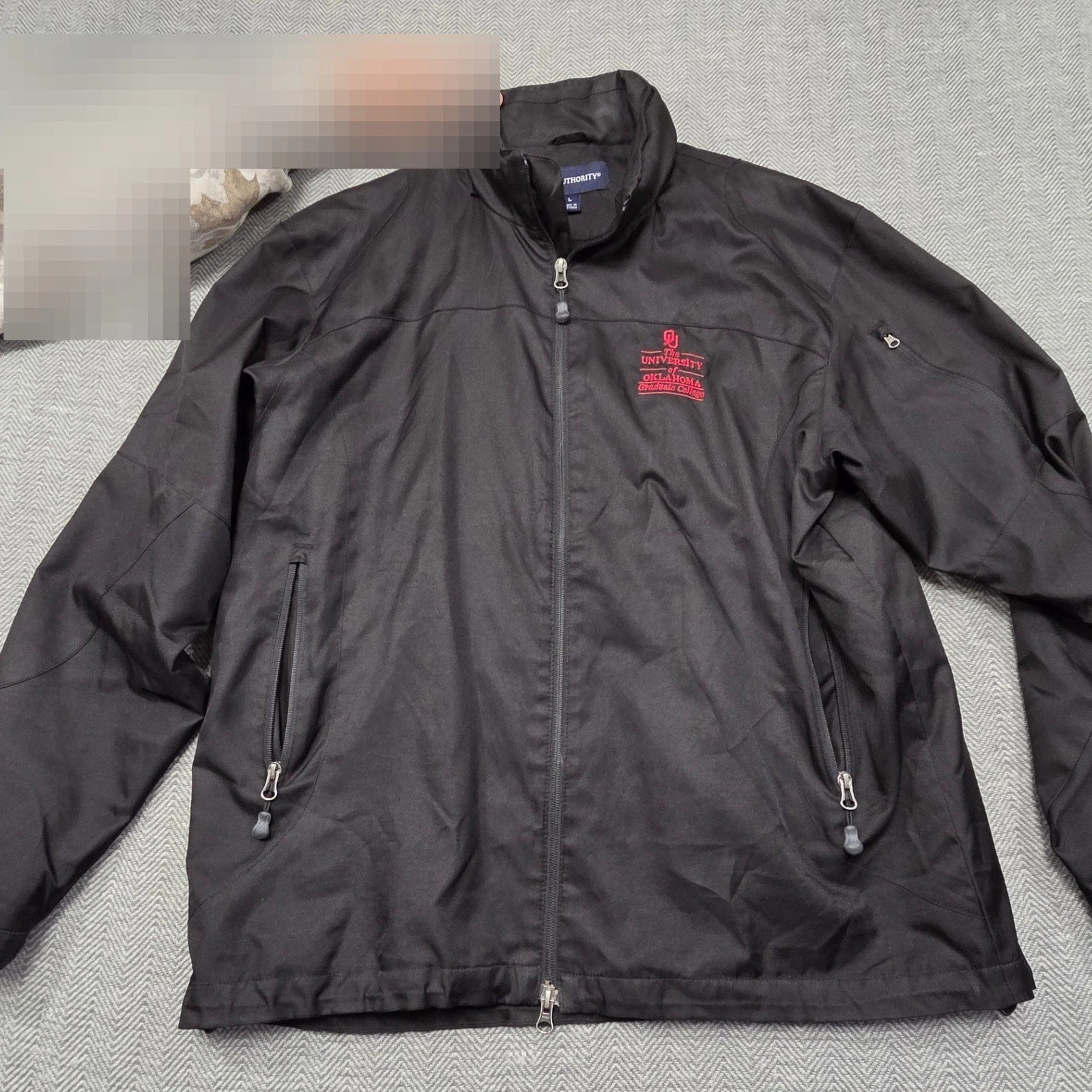 Port Authority Mens University of Oklahoma Graduate College Softshell Jacket L