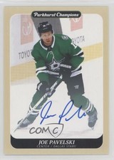 2023-24 Upper Deck Parkhurst Champions Auto Joe Pavelski #4 Auto 11jd