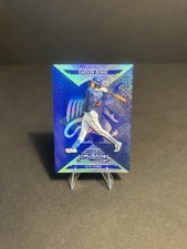 2025 Panini Crusade #26 Carson Benge Crusade Blue Cracked Ice