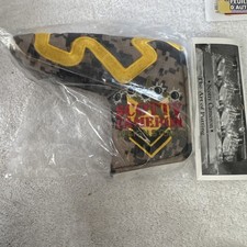 2009 Scotty Cameron Titleist Camo Junkyard Bull Dog cover USA Flag New Rare PGA