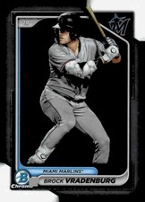 2024 Bowman - Chrome Prospects #BCP-62 Brock Vradenburg