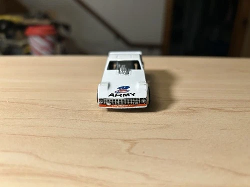 Vintage Hot Wheels Blackwall Army Don Snake Prudhomme Funny Car 1977 Hong Kong .