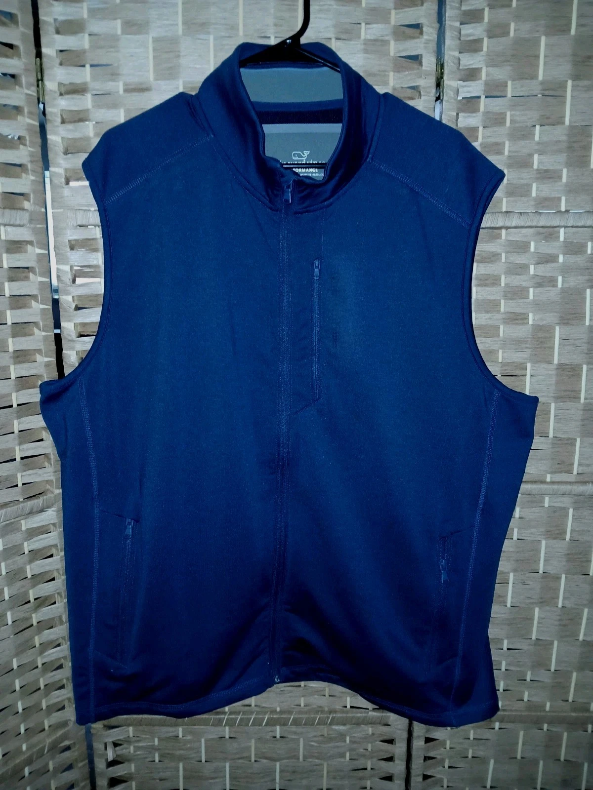 Vineyard Vines Performance Men's Navy Blue Vest Size XL