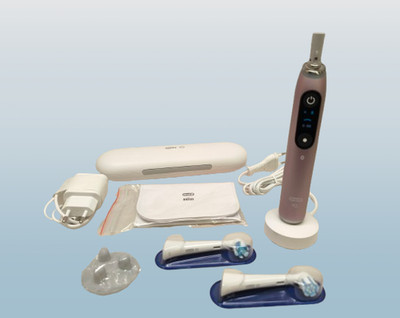   Oral-B iO Series 9 Plus Edition elektrische Zahnbürste rose mit 7 Putzmodi  