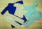 Vtg Barbie KEN ALAN 60s Doll Clothes PAJAMA Sets Clone & Handmade w/ Robe