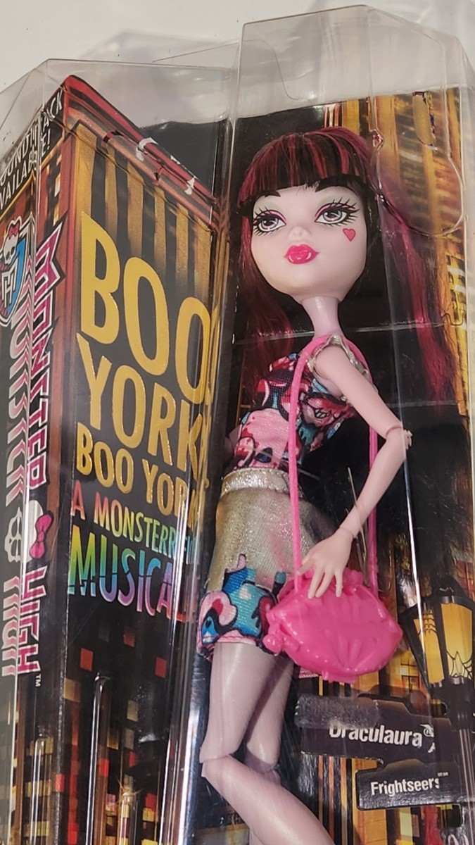 Monster High Draculaura Boo York Frightseers Doll 2014 CHW55