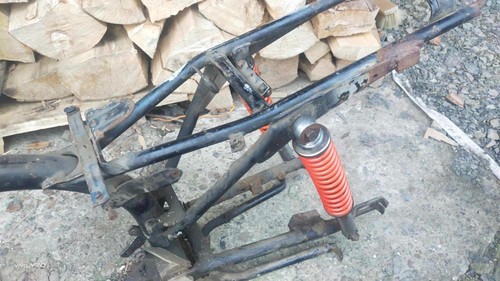 Zündapp CS50 Hai Rahmen mit Tacho - Bild 8 von 11