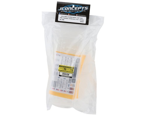JConcepts SCX24 79' Ford Courier Pickup Pre-Trimmed Crawler Body (Clear) (5.20") - Picture 4 of 4