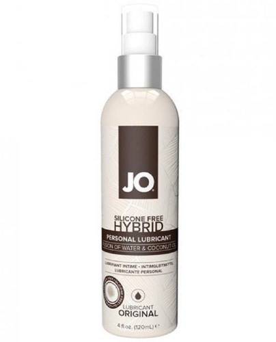 Jo Hybrid Gleitmittel Kokosnuss 4 Oz, Erwachsene Paar Kinky Sexy Sinnliches Vorspiel, Neu - Bild 3 von 4