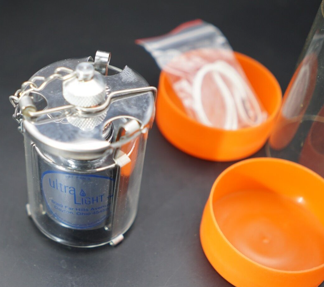 Renser Industries Ultralight Collapsible Lantern 1960s NOS